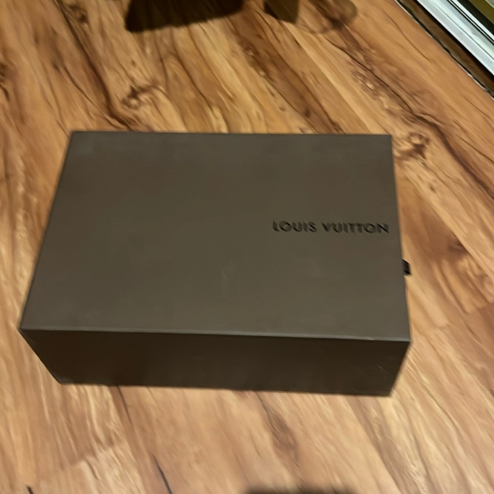 Louis Vuitton pull in/out shoes, box storage